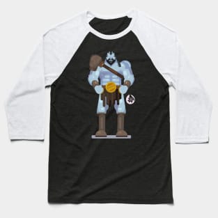 Grog Strongjaw Flat Design Illustration Baseball T-Shirt